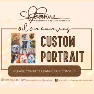 Custom Pet Portrait in Oil